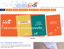 Tablet Screenshot of federation-du-design.com
